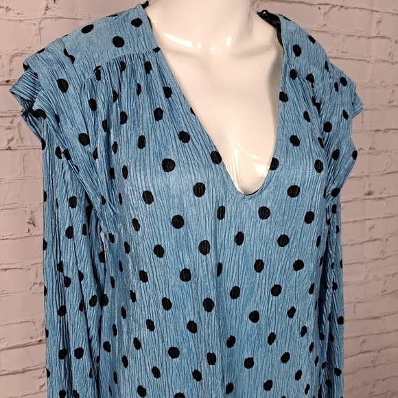 ZARA polca dot Shift Mini Dress - Picture 5 of 12